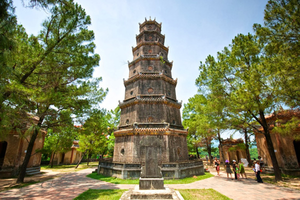Tháp Phước Duyên, linh hồn của chùa Thiên Mụ Tháp Phước Duyên, linh hồn của chùa Thiên Mụ